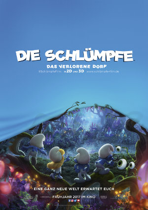 Die Schlümpfe -Das verschwunde Dorf - Poster