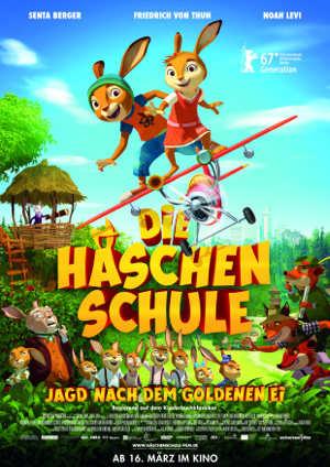 Die Häschenschule und die Jagd nach dem goldenen Ei - Poster