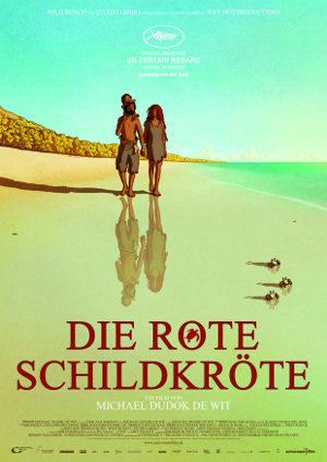 Die rote Schildkröte - pOster