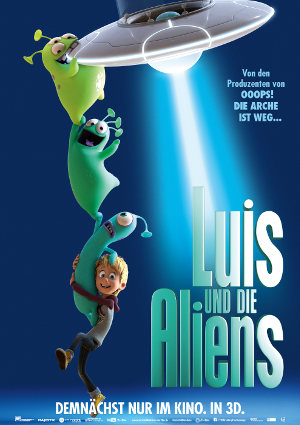 Luis Und Die Aliens - Poster | deutscher Animationsfilm