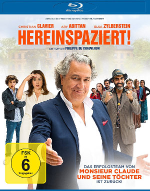 Hereinspaziert - Blu-Ray-Cover | Komödie mit Christian Clavier