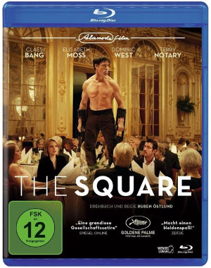 The Square - Blu-Ray-Cover | Satire von Ruben Östlund