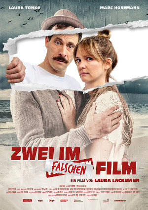 Zwei im falschen Film - Poster | Komödie über Pärchen in Krise
