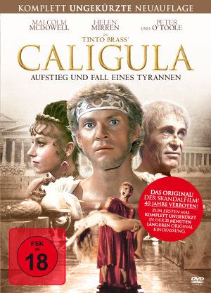Caligula - Aufstieg und Fall eines Tyrannen - BluRay-Cover | erstmal uncut