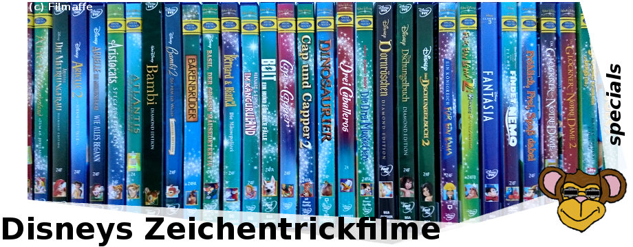 Disneys Zeichentrickfilme - ein Überblick | Liste der Animationsfilme von Walt Disney